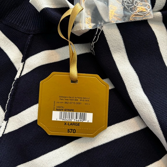 Ryegrass Women’s Mockneck Nautical Sweater, NWT - Picture 12 of 15